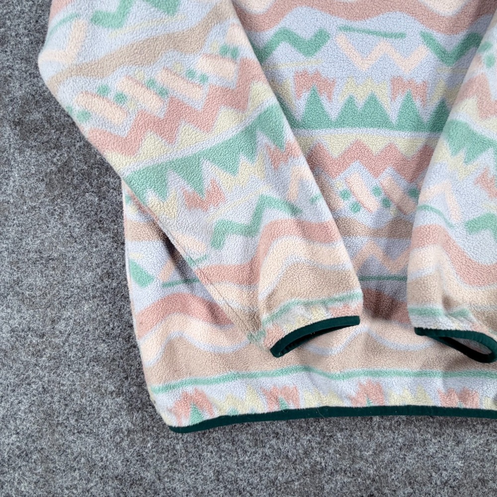 Patagonia Synchilla Pullover Girls XL‎ Lofoten Geo Beluga Lightweight Snap-T - Picture 11 of 16